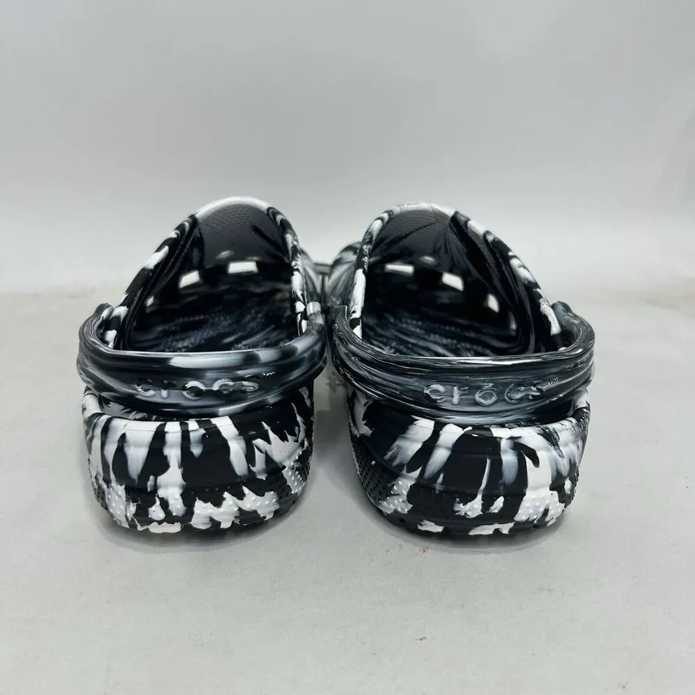 Crocs Classic Clog Marbled “Black White” 2024